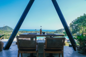 ENAK restaurant & bar with view by Disini Lombok