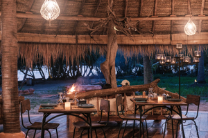 Nautilus Restaurant at Gili Asahan Eco Lodge