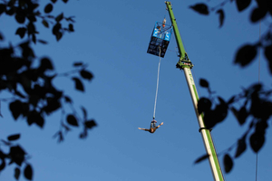 Londres: experiencia de salto al vacío desde 49 metros en Battersea Park