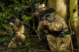 Paintball-Abenteuer im Wald (200 Paintballs)