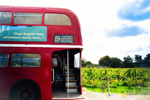 Fra Vintur med vintagebuss og togbilletter tur-retur