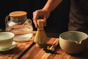 Londen: demonstratie hojicha en matcha maken met proeverij