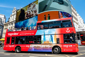 Hop-On Hop-Off Pass with Thames River Cruise 24 Hrs