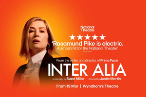 Londen: ticket voor Inter Alia in West End