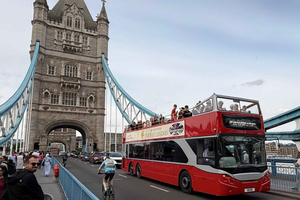 Open-Top Sightseeing Tour with Live Guide