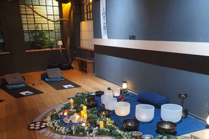 Londres: baño de sonido relajante, meditación y reiki con té
