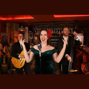 Swing into Christmas with The Victoria Bass Trio
