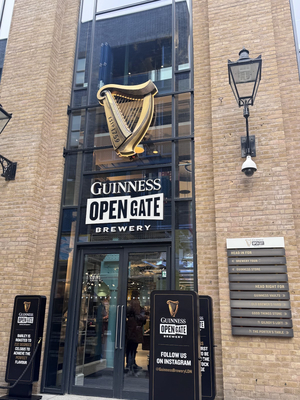 Guinness Open Gate Brewery London Covent Garden