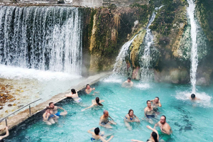 From Thessaloniki: Pozar Thermal Baths and Edessa Day Trip