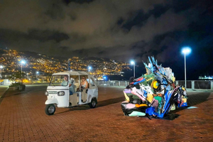 Funchal: Tuk-Tuk kvällstur med Poncha och Nikita-drinkar