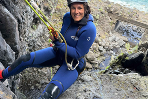 Canyoning auf Madeira für Anfänger Ribeira Funda Level 3