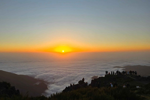 Tour privato all'alba a Pico do Arieiro e Cristo Rei