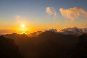 Solnedgangstur til Pico do Areeiro i lille gruppe