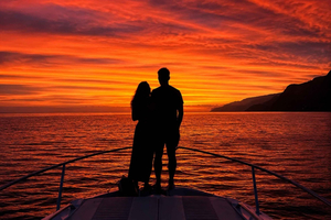 Romantic Private Group Sunset Yacht Tour in Madeira