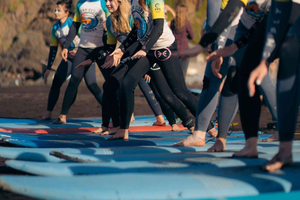lezione di surf senza trasferimento