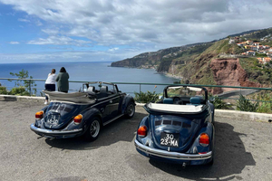 Depuis Funchal : Cabo Girão et dégustation de Poncha en Classic VW