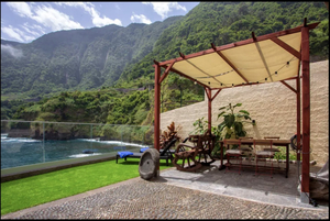 madeira black sand beach house