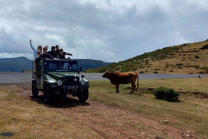 Safari Oeste - A piscina natural de Porto Moniz em jipes com teto aberto