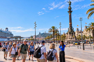 Barcelone : visite privée du quartier gothique et d'El Born depuis le port