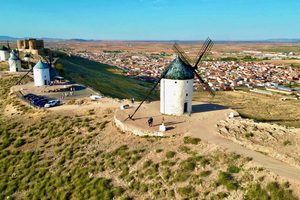 From Madrid - Check out Toledo and the Quijote de la Mancha mills