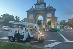 Madrid: 1 uur durende stadstour met hoogtepunten met Eco Tuk Tour