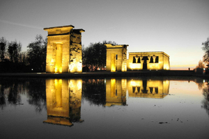 Madrid di notte: Austrias, Plaza Mayor, Cattedrale, Palazzo, Tempio di Debod