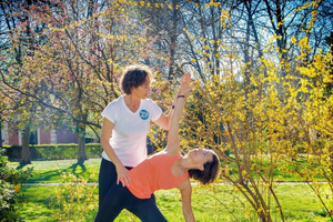Madryt: Zajęcia Flow Yoga w parku Retiro