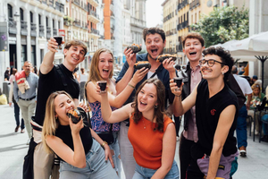 Madrid Guided Food Tour with Tapas and Spanish Wine