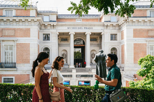 Visite panoramique de Madrid en bus avec le musée du Prado