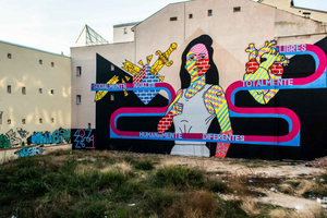 Madrid: Street Art Tour med lokal graffitijägare