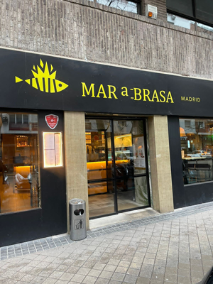 Mar a Brasa Clara del Rey 24 | Marisquería Madrid
