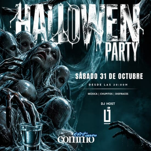 Halloween Party at Commo – Espit Chupitos Madrid Sol 🎃