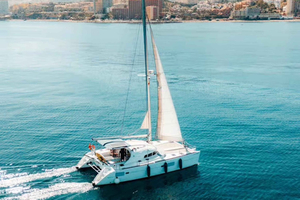 Benalmádena: Sailing & Dolphin Watching with Snacks/Drinks