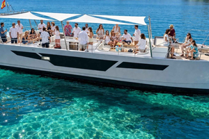 Benalmádena: catamarano condiviso o privato / avvistamento delfini