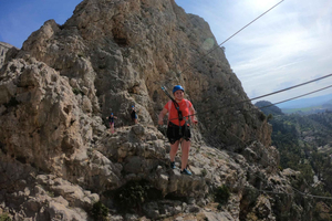 From Málaga: Caminito del Rey ViaFerrata with Snack & Photos