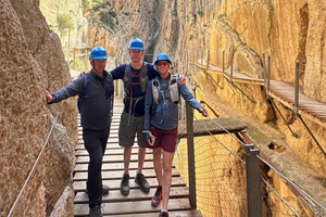 Málaga: Caminito del Rey Small Group with Guide & Pickup