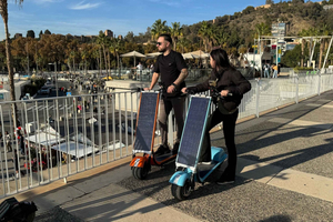 Malaga: Explore Malaga on a Solar Scooter