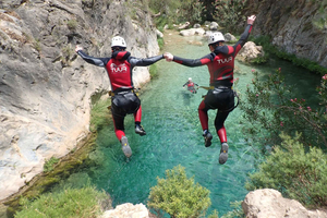 Marbella & Málaga: Private Full Pitch Rio Verde Canyoning