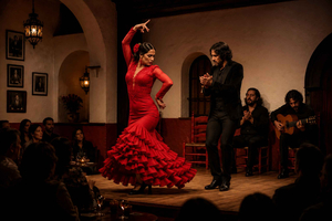 wandeltour + ticket voor flamencoshow