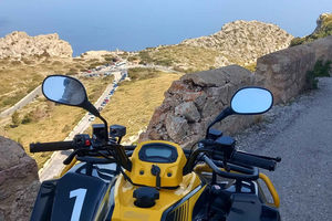 Alcudia: tour turístico en quad con mirador y playa