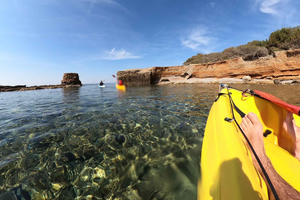 Kayaking Guided Route to Aucanada and Jack Sparrow Cave