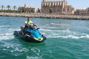 Mallorca: Palma Beach - 55 minutes Jet Ski Excursion