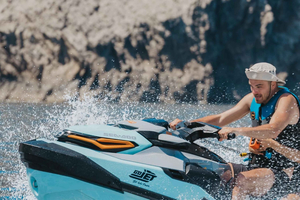 Tour in jet ski a Puerto de Pollensa con visita a Cala Murta e alla grotta