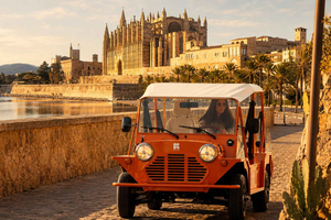 Santa Ponça: visita a Palma y a las playas en Mini Moke eléctrica
