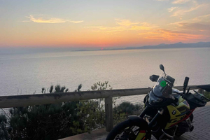 SUNDOWNER TOUR MIT DEM MOTORRAD AUF MALLORCA