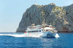 Alcudia : Excursion en bateau au Cap de Formentor et à Formentor