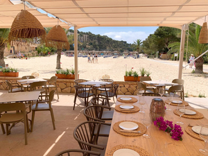 Restaurante s'Ona Beach Cala Santanyí