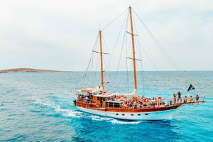 Blue lagoon, Gozo and Crystal Lagoon Caves