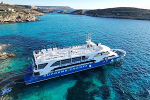 Bugibba: Comino & Blue Lagoon inc Sea Caves & Crystal Lagoon