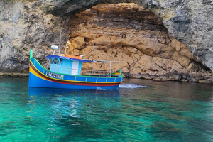 Malte : Comino, Blue Lagoon, Crystal Lagoon et visite des grottes